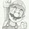 Cool Drawings of Mario