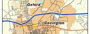 Covington GA On a Map