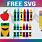 Crayon Box SVG Free