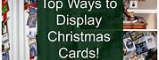 Creative Ways to Display Holiday Cards