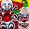 Creepy Scary Clowns Art