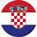 Croatia Flag Circle