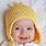Crochet Baby Hat with Ear Flaps