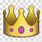 Crown Emoji Background