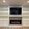 Custom Wall Units with Fireplace