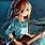 Cute Anime Girl with Guitar