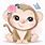 Cute Baby Monkey Art