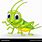 Cute Cartoon Crickets