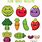 Cute Cartoon Vegetables
