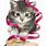 Cute Cat Birthday Clip Art