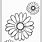 Cute Daisy Flower Coloring Pages