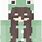 Cute Frog Girl Minecraft Skin