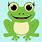 Cute Frog SVG