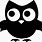 Cute Owl Stencil