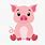 Cute Pig SVG