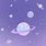 Cute Space Aesthetic Background