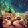 Cute Space Cat Wallpaper