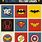 DC Comics Hero Logos