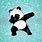 Dabbing Panda SVG
