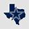 Dallas Cowboys Texas Decal