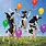 Dancing Cows Happy Birthday