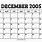 Dec 2005 Calendar
