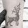 Deer Tree Tattoo