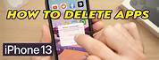 Delete Apps On iPhone 11
