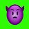 Devil Emoji Greenscreen