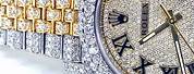Diamond-Encrusted Rolex Watches