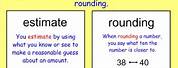 Difference Between Rounding and Estimating