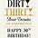 Dirty Thirty Quotes