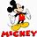 Disney Logo with Mickey