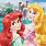 Disney Princess Aurora and Ariel