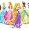 Disney Princesses Characters