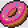 Donut Pixel Art Grid