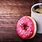Donut and Coffee Cup