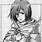 Drawing of Mikasa