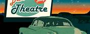 Drive in Movie Theater Poster