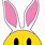 Easter Bunny Smiley