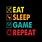 Eat Sleep Repeat Logo