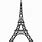 Eiffel Tower Clip Art Simple