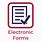Electronic Form Icon
