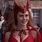 Elizabeth Olsen Red Outfit