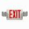 Emergency Exit Sign with Lights