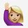 Emoji Girl Hand Raised