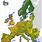 Europe Land Map