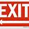 Exit Sign Amazon