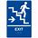 Exit Stairs Sign