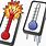 Exploding Thermometer Clip Art